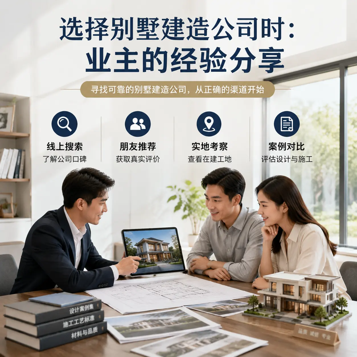 选择别墅建造公司时: 绥阳 业主的经验分享
