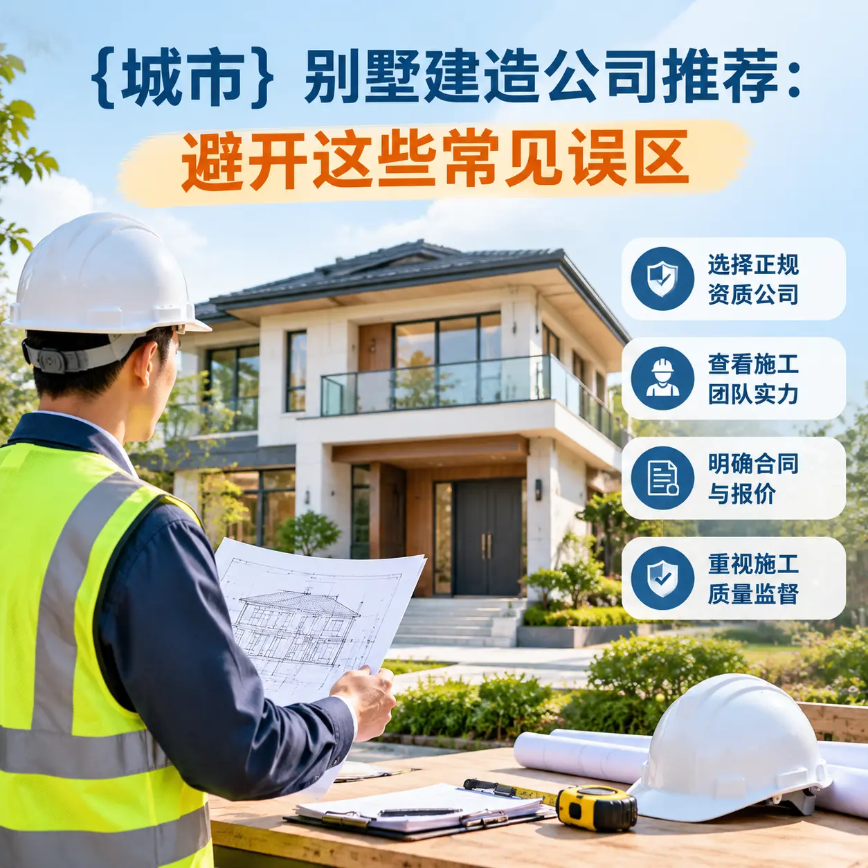 绥阳 别墅建造公司推荐：避开这些常见误区