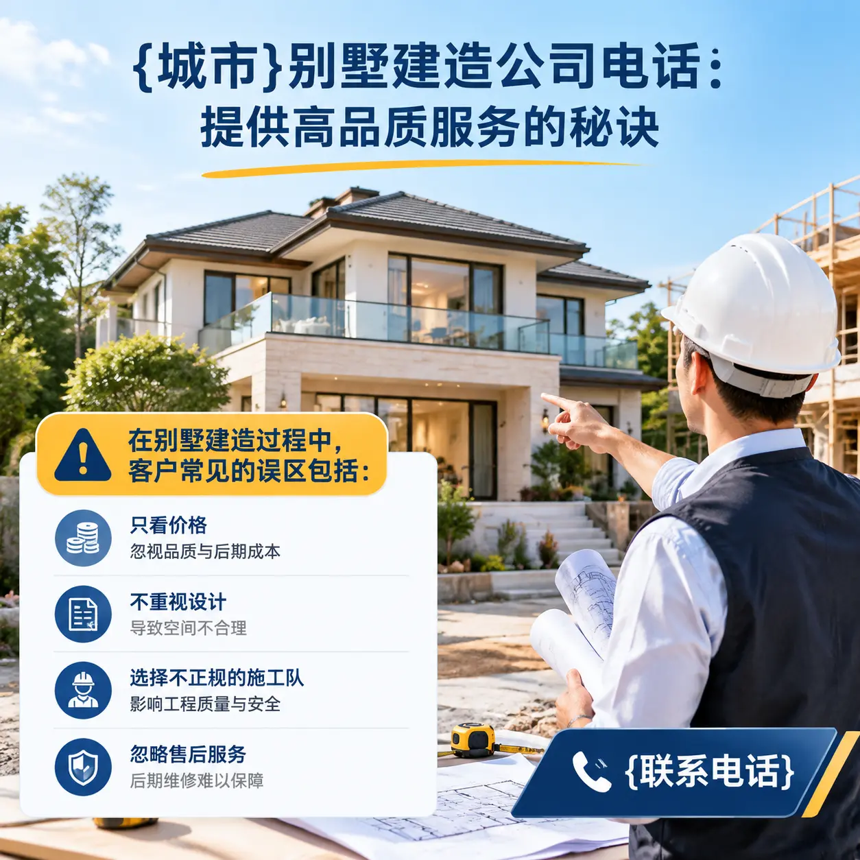 绥阳别墅建造公司电话：提供高品质服务的秘诀