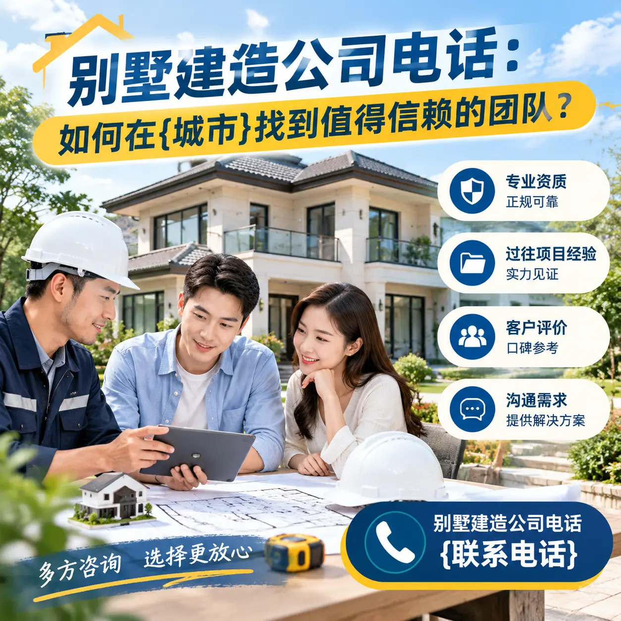 别墅建造公司电话:如何在绥阳找到值得信赖的团队?