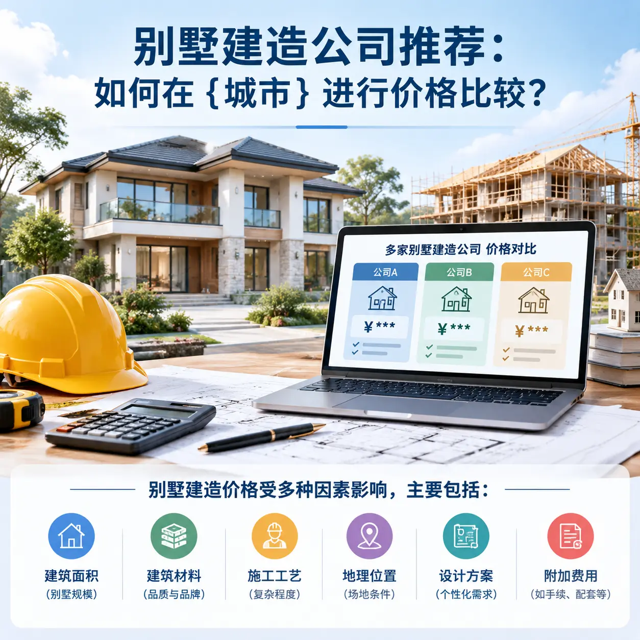 别墅建造公司推荐:如何在 绥阳 进行价格比较?