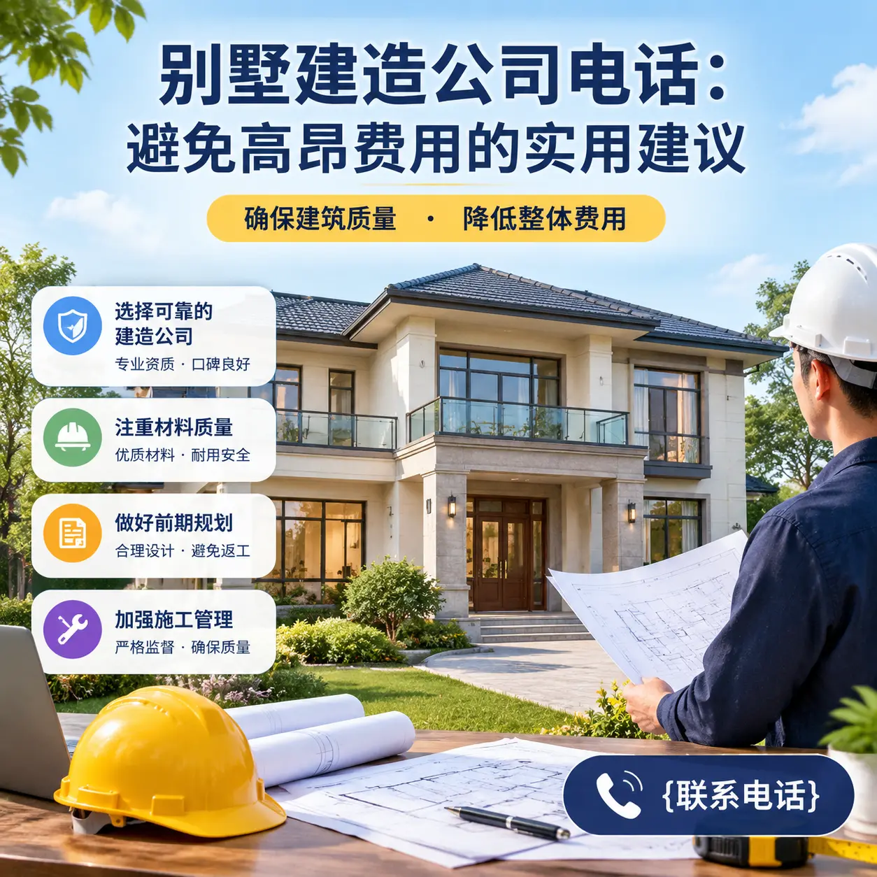 绥阳别墅建造公司电话:避免高昂费用的实用建议