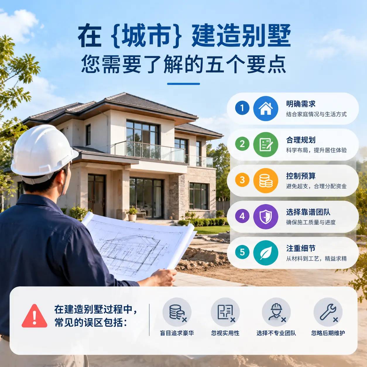 在 绥阳 建造别墅,您需要了解的五个要点