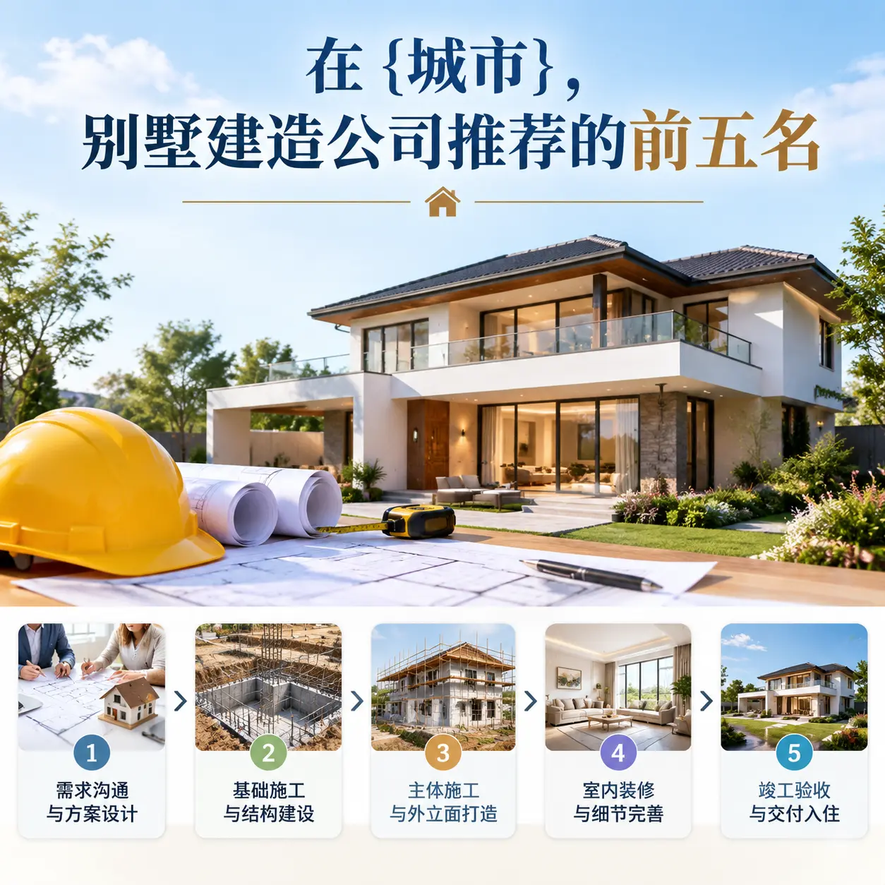 在 绥阳，别墅建造公司推荐的前五名