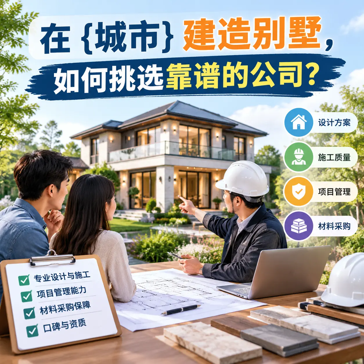在 绥阳 建造别墅,如何挑选靠谱的公司?