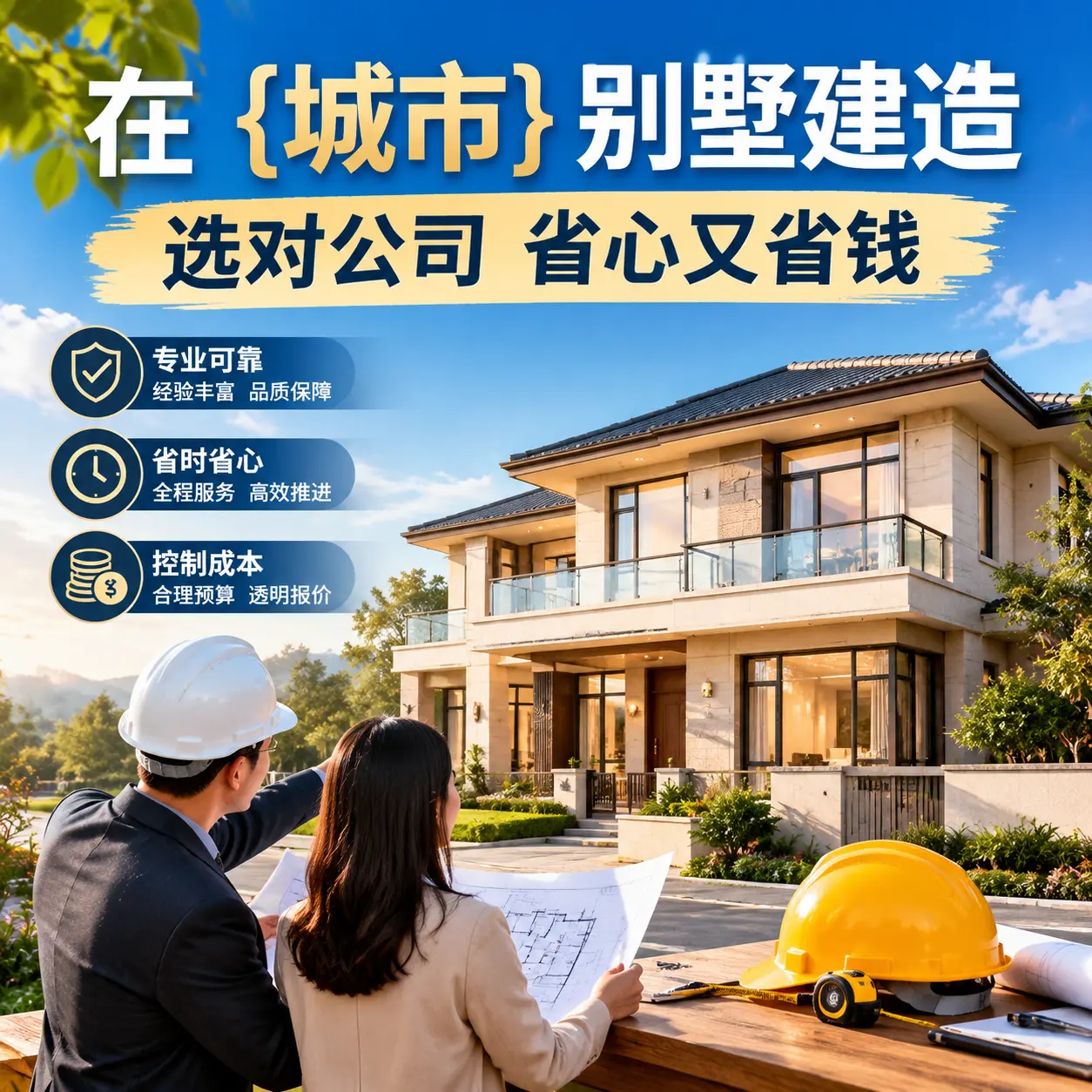 在 绥阳 别墅建造,选对公司省心又省钱