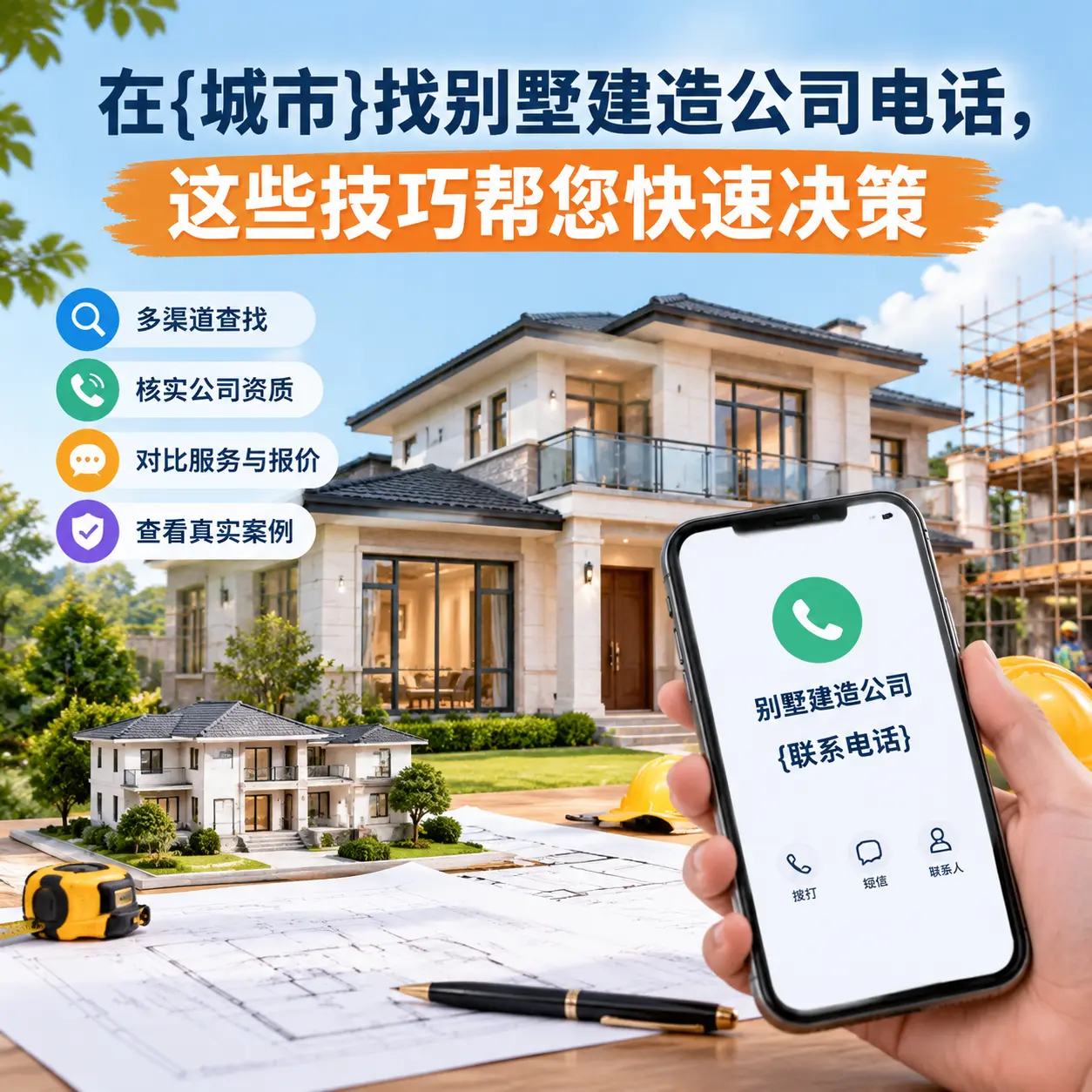在绥阳找别墅建造公司电话，这些技巧帮您快速决策