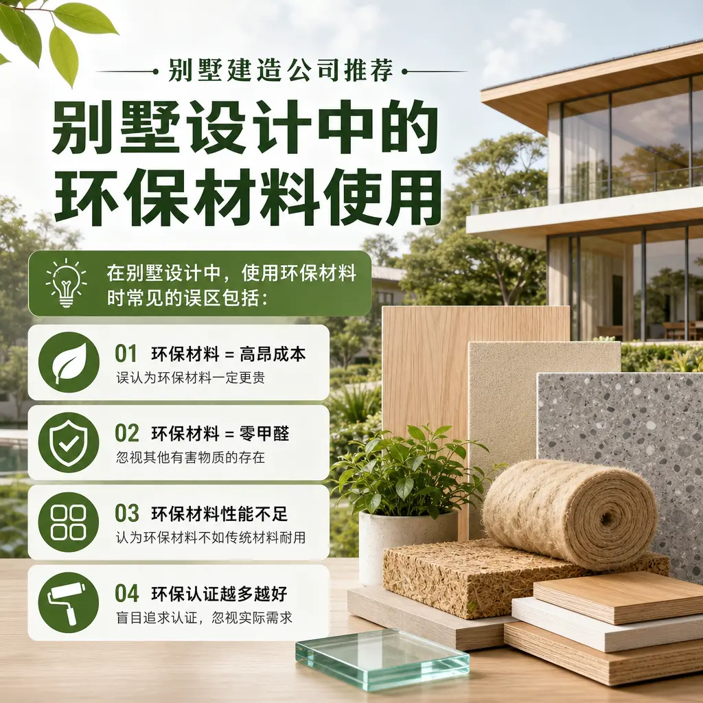 别墅建造公司推荐： 绥阳 别墅设计中的环保材料使用