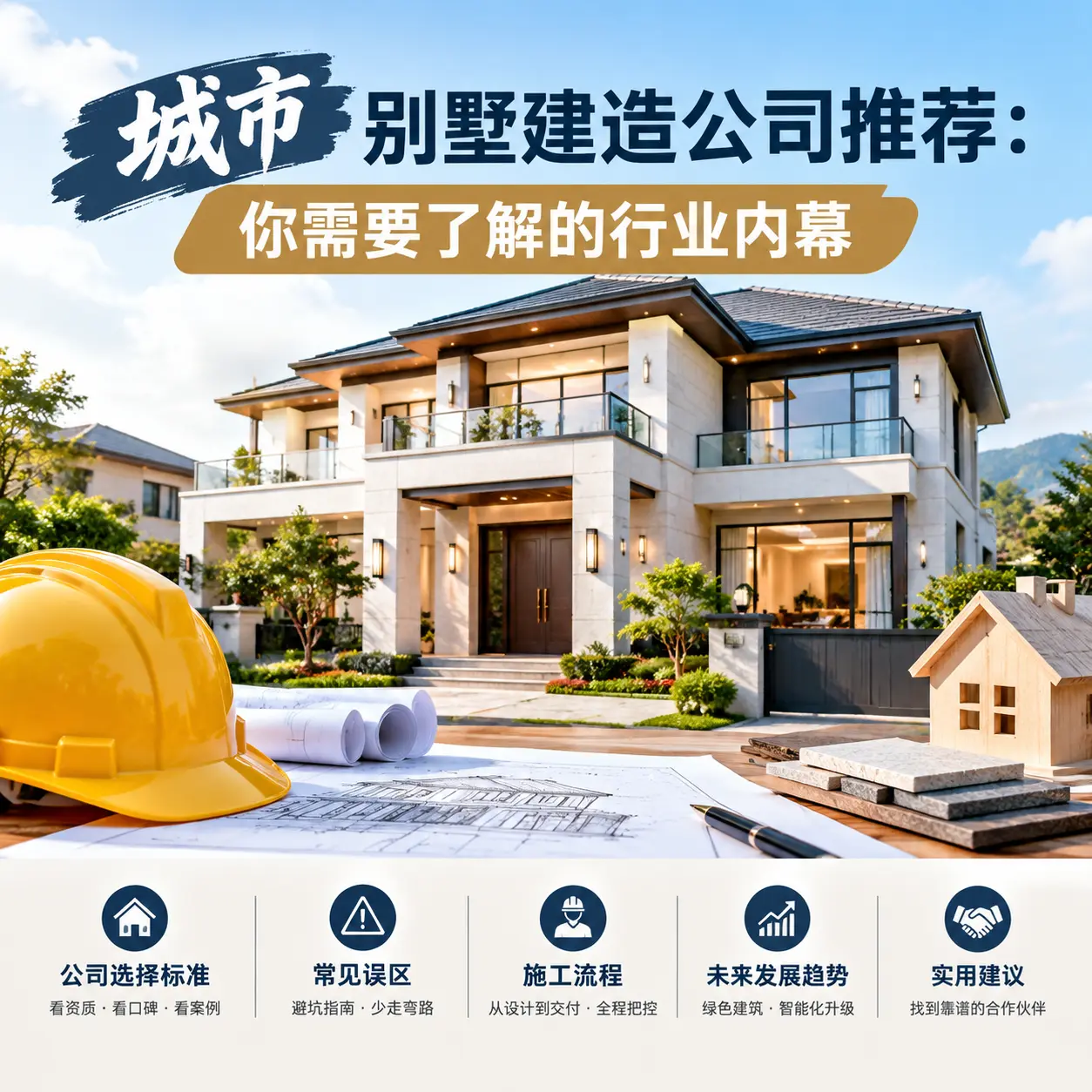 绥阳 别墅建造公司推荐：你需要了解的行业内幕